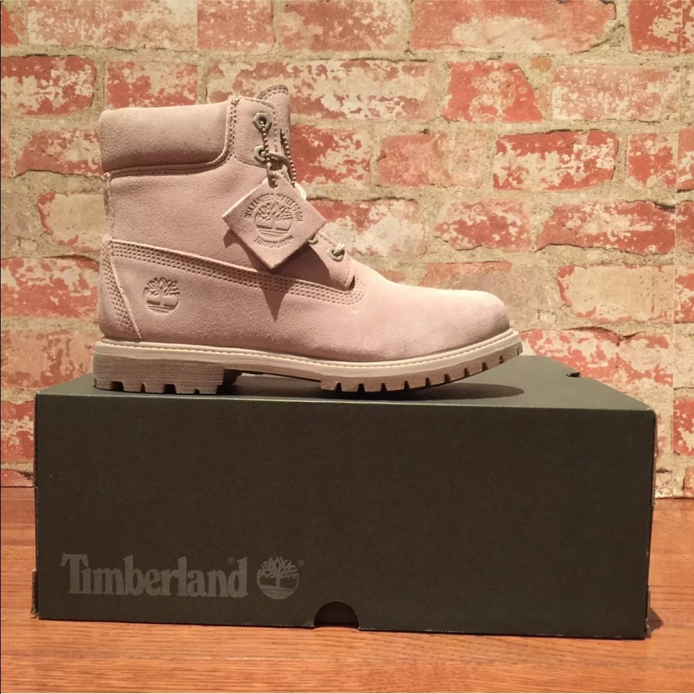 Timberland  6" Double Suede Waterproof Boots A1P7H - Picture 7 of 8